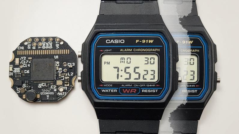 The Ollee Watch One makes several Casio digital watches smarter.