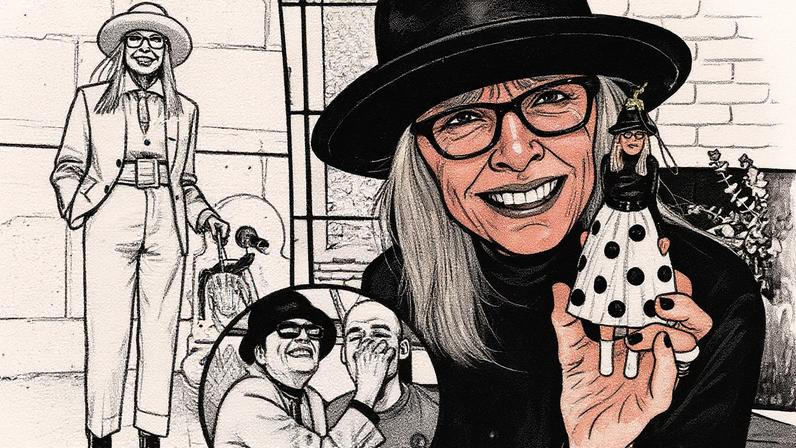 Diane Keaton’s cycling instructor, Adam Goldstein, paid tribute to the late actress via Instagram over the weekend. Getty Images