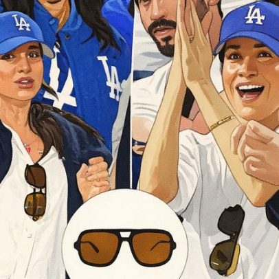 Meghan Markle vai a jogo do Dodgers com óculos de sol Brochu Walker abaixo de 200 dólares