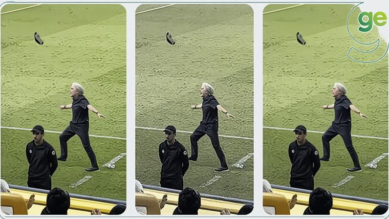 1 de 1 Mister Jorge Jesus se revolta em Al-Nassr 5x1 Al-Riyadh — Foto: Abdullah Ahmed/Getty Images