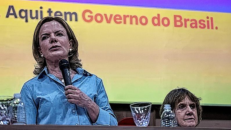 A ministra Gleisi Hoffmann, da Secretaria de Relações Institucionais. Foto: Gil Ferreira/SRI-PR