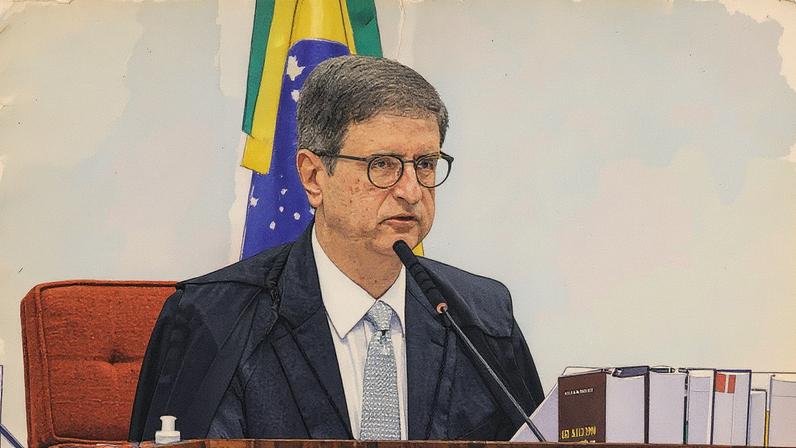 Analogia: Paulo Gonet fala durante o julgamento do núcleo 4, no Supremo Tribunal Federal. O Procurador-Geral da República diz que o núcleo 4 influenciou no ocorrido em 8 de janeiro em Brasília. (Foto: Rosinei Coutinho/STF)
