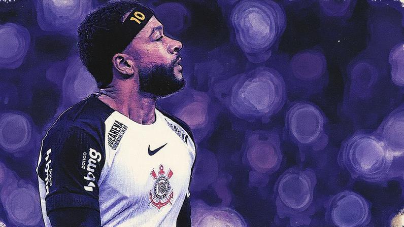 Memphis não balança as redes pelo Corinthians há 92 dias (Foto: Fabio Giannelli/AGIF)