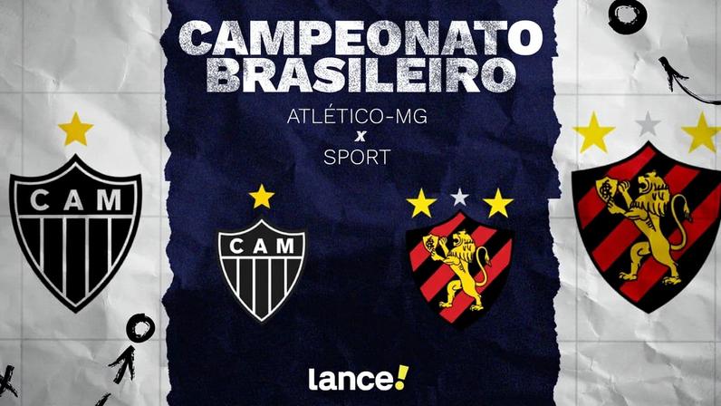 Atlético-MG x Sport pela 14° rodada (atrasado) do Campeonato Brasileiro