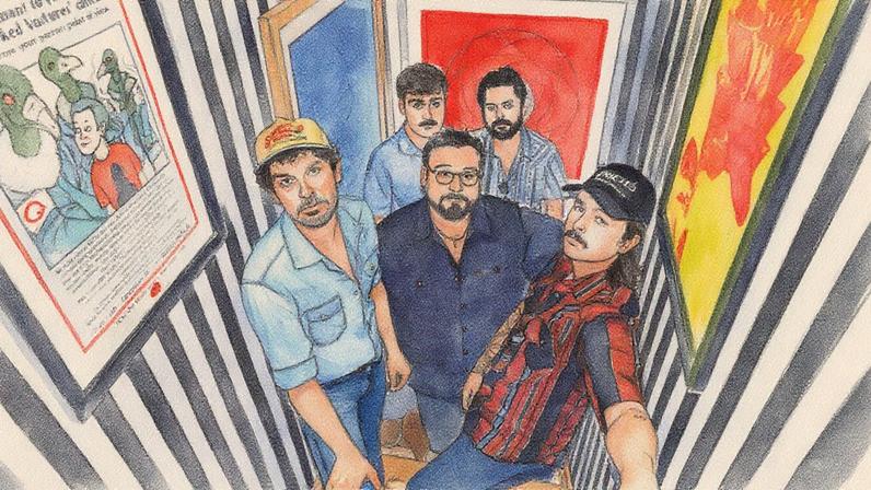 The Droptines' new single "Calling All Cars" looks at an automobile accident from the POV of first responders.