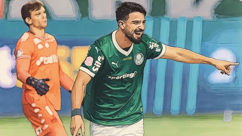 Flaco López, do Palmeiras, está convocado pela Argentina • Cesar Greco/ Palmeiras
