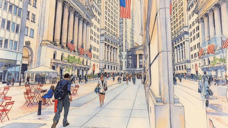 Balanços de bancos de Wall St atraem ainda mais atenção com ‘apagão de dados’ nos EUA | Bolsa de valores de Nova York: analistas de mercado veem nos bancos uma forma de preencher parte da lacuna de informações. (Foto: Michael Nagle/Bloomberg) (Bloomberg/Michael Nagle)
