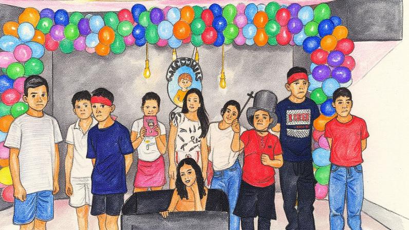 Crianças da Primeira Igreja Batista em São José de Princesa (PB) - Foto: Arquivo Pessoal