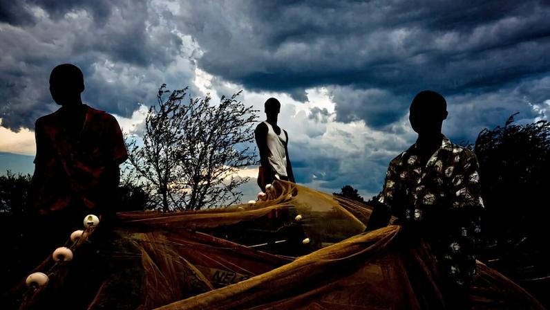 Lake Victoria in Kenya.