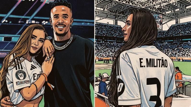 Tainá Militão mostra exigência que fez ao camarote do Real Madrid e web reage: 'Primeira dama' — Foto: Reprodução/Instagram