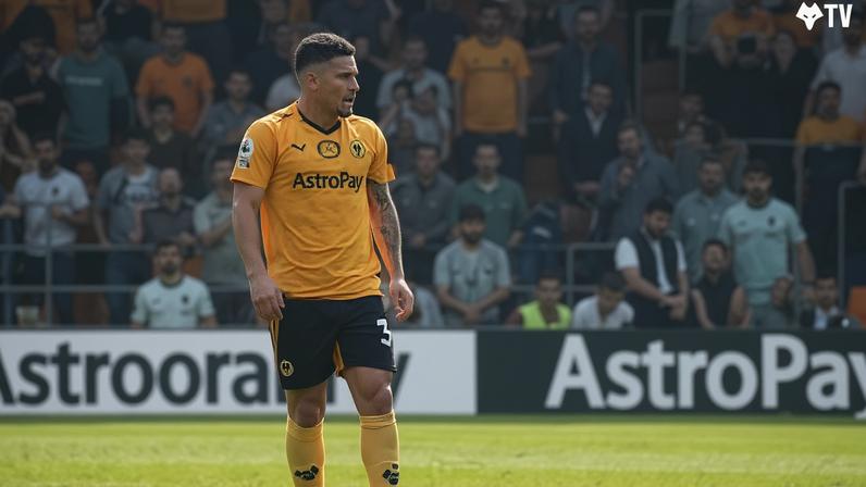 João Gomes Wolverhampton x Crystal Palace — Foto: Jaimi Joy/Reuters