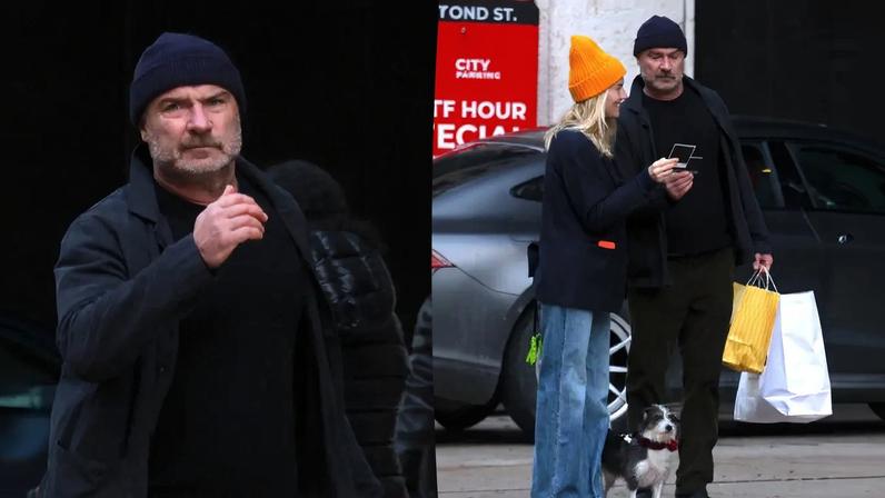 Liev Schreiber was spotted out with his wife, Taylor Neisen, just days after being hospitalized. AbacaPress / SplashNews.com