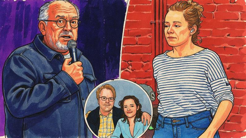 Louis C.K. flagrado beijando ex de Philip Seymour Hoffman, 11 anos após a morte