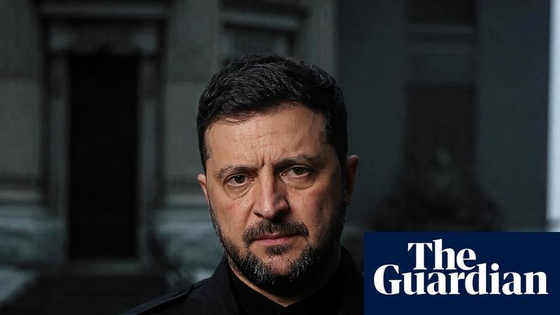 Volodymyr Zelenskyy addressing the nation on the 28-point plan on Friday.