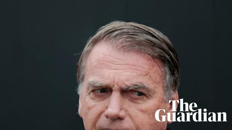 Brazil's ex-president Bolsonaro admits damaging ankle monitor with hot iron – video