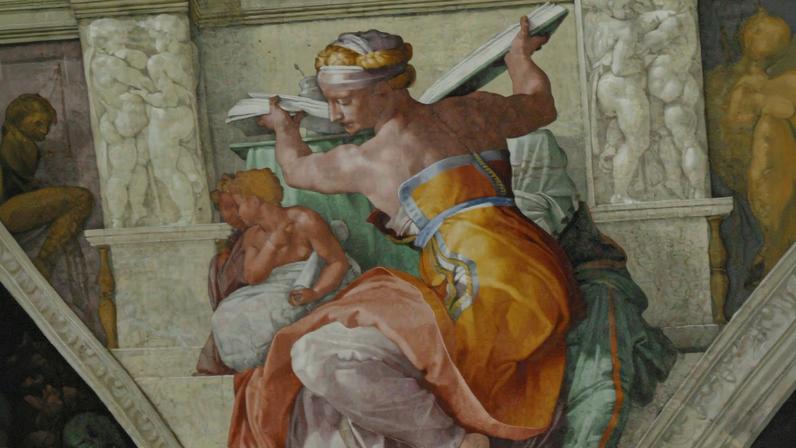 The Libyan Sibyl in the Sistine Chapel Photo: Fabio Poggi