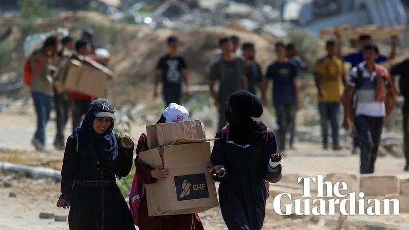 International aid organisations refused to work with the Gaza Humanitarian Foundation.