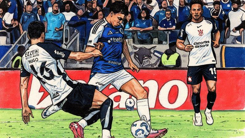 Com mais dois gols, Kaio Jorge chega aos 21 na liderança da artilharia do Brasileiro (Foto: Gustavo Aleixo/Cruzeiro)