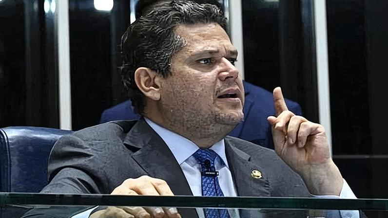 Davi Alcolumbre, o presidente do Senado Federal. Foto: Waldemir Barreto/Agência Senado