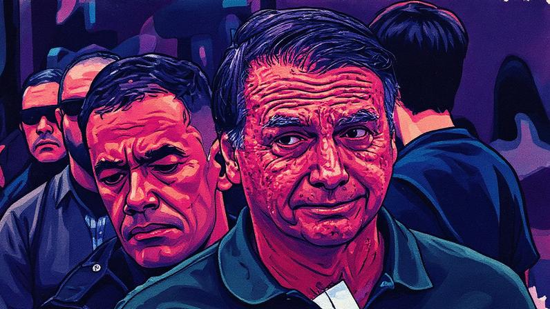 Preparação: Jair Bolsonaro, após internação no DF Star, em 16 de setembro. O Governo do DF pediu avaliação médica do ex-presidente antes de uma possível prisão em regime fechado. (Foto: André Borges/EFE)