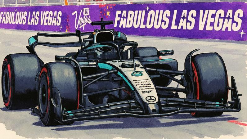 Russell volta a liderar a F1 e Bortoleto fica 13º no TL3 em Las Vegas