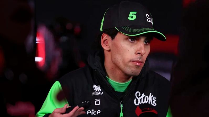 Gabriel Bortoleto no GP de Las Vegas de F1 (Foto: Peter Fox/Getty Images/AFP)
