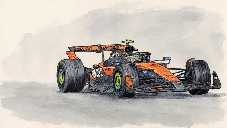 Norris é pole em Las Vegas; Bortoleto larga em 18º na F1