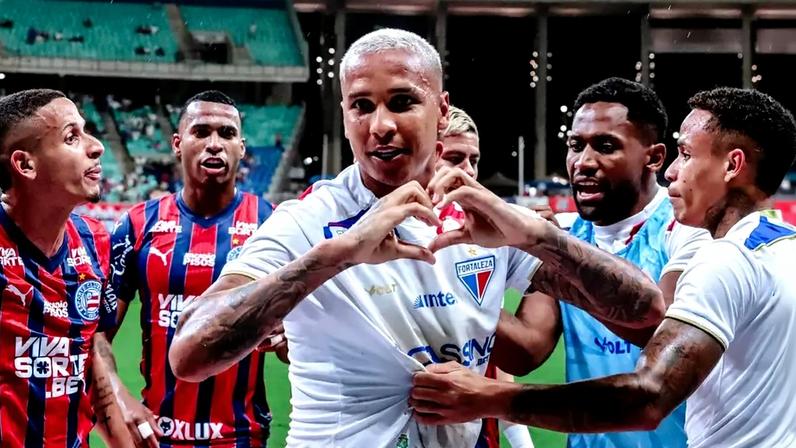 Partida entre Bahia e Fortaleza, pelo Brasileirão (Foto: Matheus Amorim/Fortaleza EC)