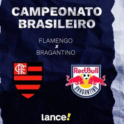 Flamengo x Bragantino: horário, onde assistir e prováveis escalações
