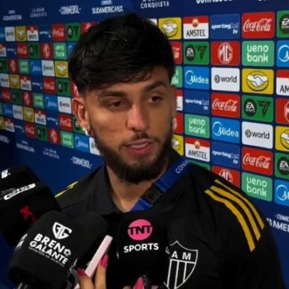 Biel rebate fala viralizada sobre Atlético-MG na Sul-Americana: Ele não disse