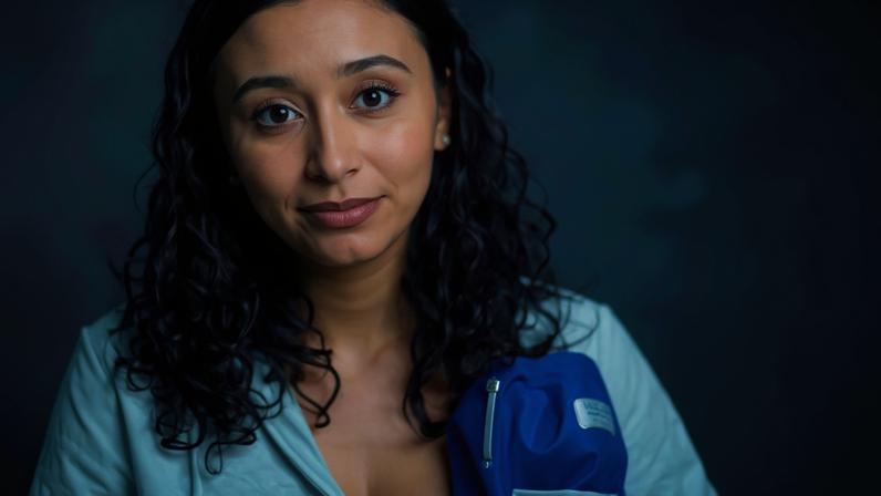 A memorial for Celeste Rivas Hernandez on Sept. 25, 2025, in Lake Elsinore, CA.