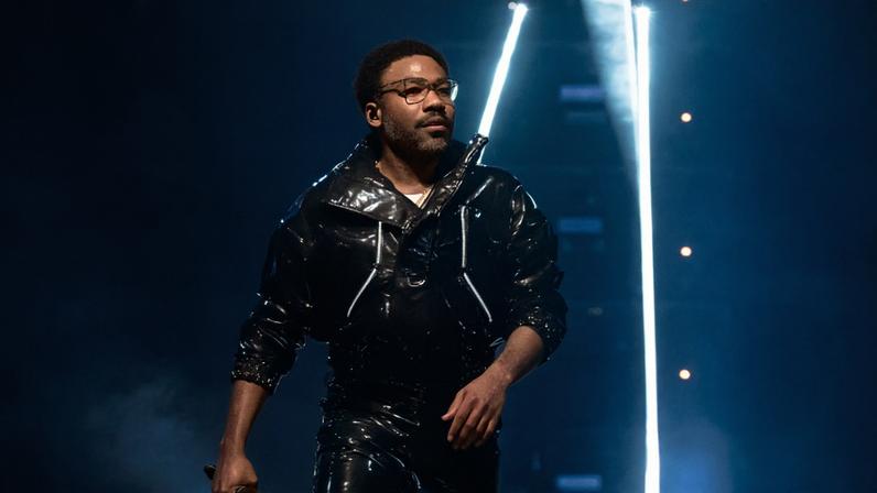 Childish Gambino performs during The New World Tour on Aug. 17, 2024.