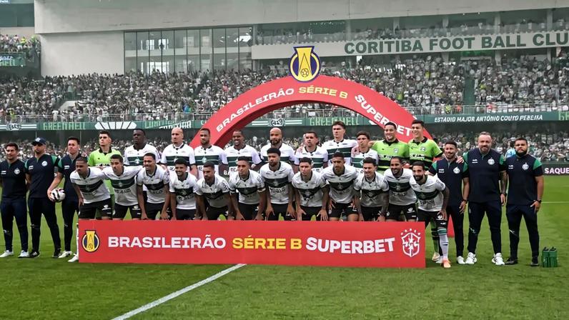 Coxa conquistou o título da Série B com uma rodada de antecedência. Foto: Ernani Ogata/Código19/Gazeta Press