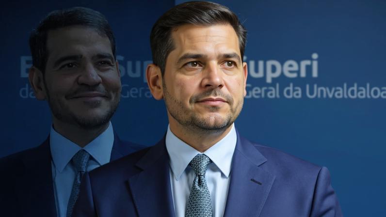 Jorge Messias, indicado ao STF, e Davi Alcolumbre, presidente do Senado Federal.