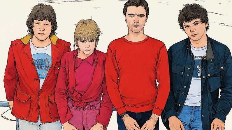 Talking Heads in Amsterdam, Netherlands in June 1977.