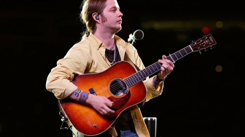 Billy Strings performing in October 2024.