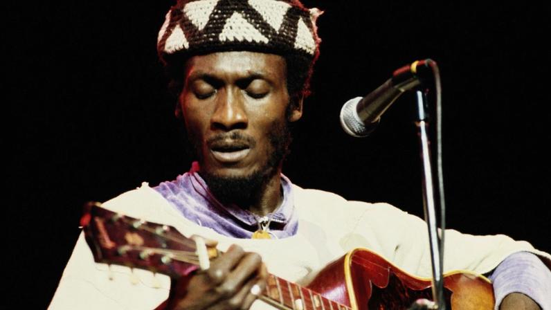 Jimmy Cliff performing in London in 1978.