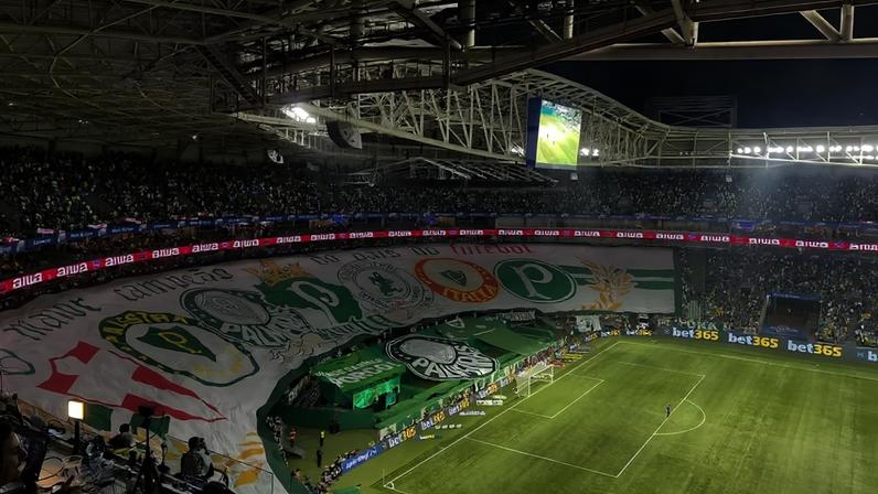 Palmeiras x Fluminense, no Allianz Parque (Foto: Rafaela Cardoso / Lance!)