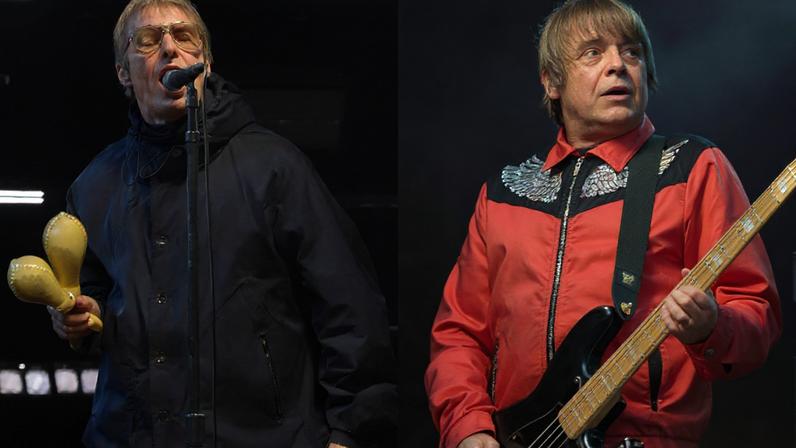 Oasis paid tribute to late Stone Roses bassist Gary “Mani” Mounfield on Saturday.