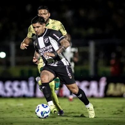 Ceará leva três gols e registra sua pior derrota no Brasileirão