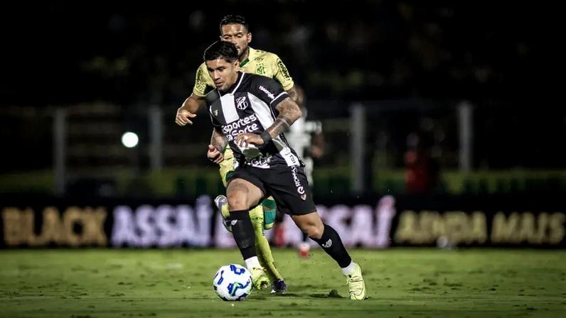 Partida entre Mirassol e Ceará, pelo Brasileirão (Foto: Gabriel Silva/Ceará SC)