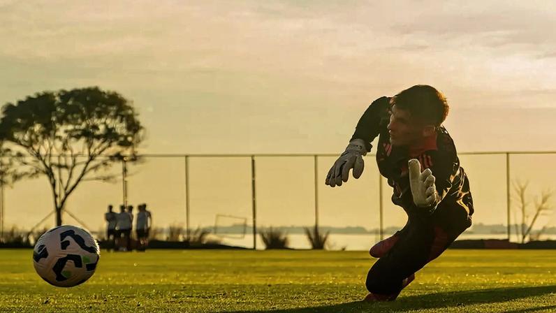Rochet, goleiro do Internacional, no CT Parque Gigante (Foto: Ricardo Duarte/SC Internacional)