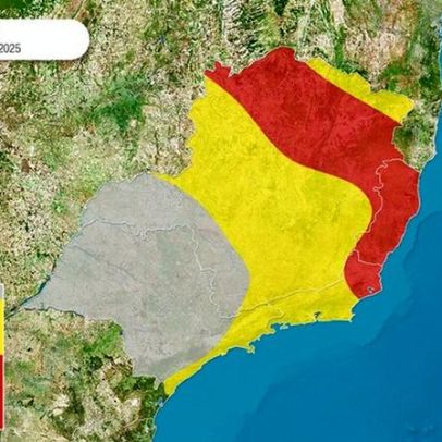 Sudeste do Brasil permanece em alerta para chuvas nesta terça