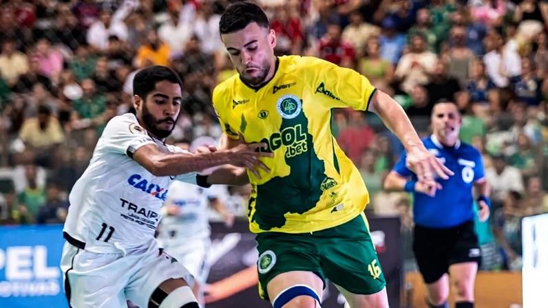 Brasileirão de futsal: Traipu empata com Atlético Piauiense no jogo de ida da final. (Foto: Reprodução)