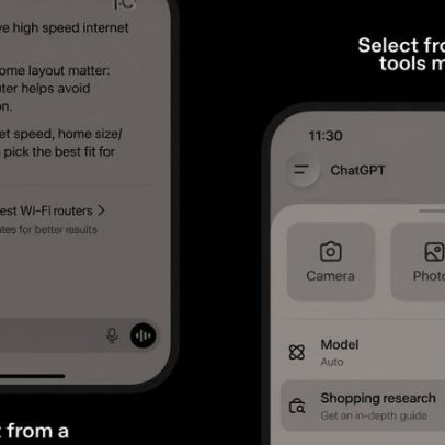 ChatGPT monta guia de compras com IA a partir de pesquisas