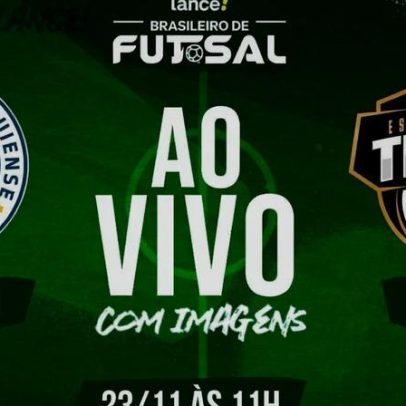Ao vivo: final do Brasileirão de Futsal 2025 entre Atlético Piauiense e Traipu