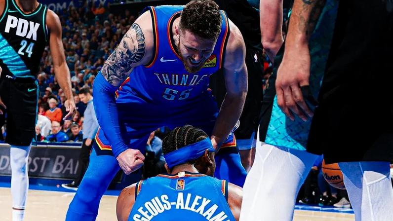 NBA classificação Thunder Pistons