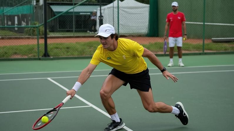 João Fonseca celebra parceria com Gui Teixeira e ano marcado