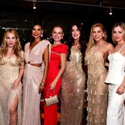 Time de ex-BBBs se reúne em aniversário de estilista em São Paulo