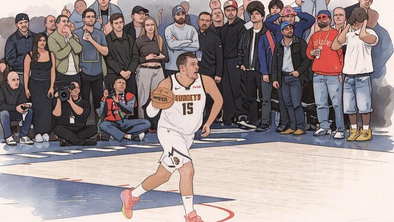 Nikola Jokic, três vezes MVP da NBA (2021, 2022, 2024) - Foto: IMAGO